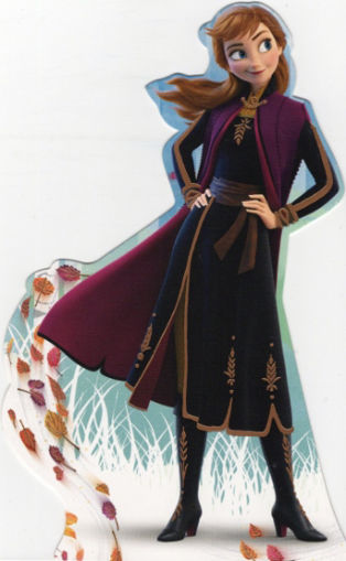 Picture of BIRTHDAY CARD - BLANK INSIDE - ANNA FROZEN